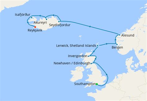 norway cruises 2022 from scotland